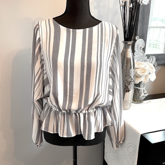 1. State Tops - 1. State Cinched-Waist Blouse